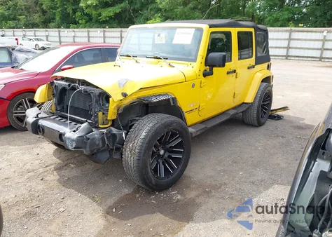 2015 Jeep Wrangler Unlimited Sahara from USA, damaged, VIN 1C4BJWEG2FL578154
